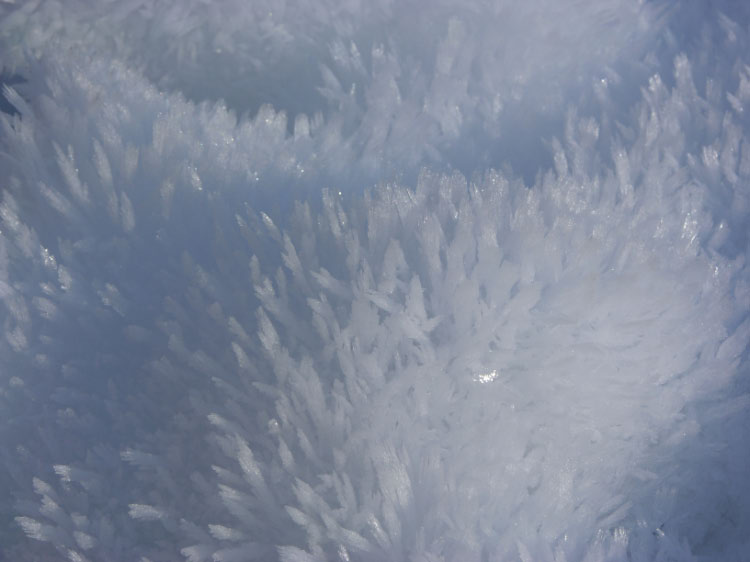 cristales de nieve