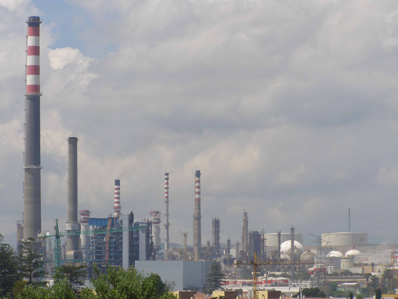 Foto de refineria