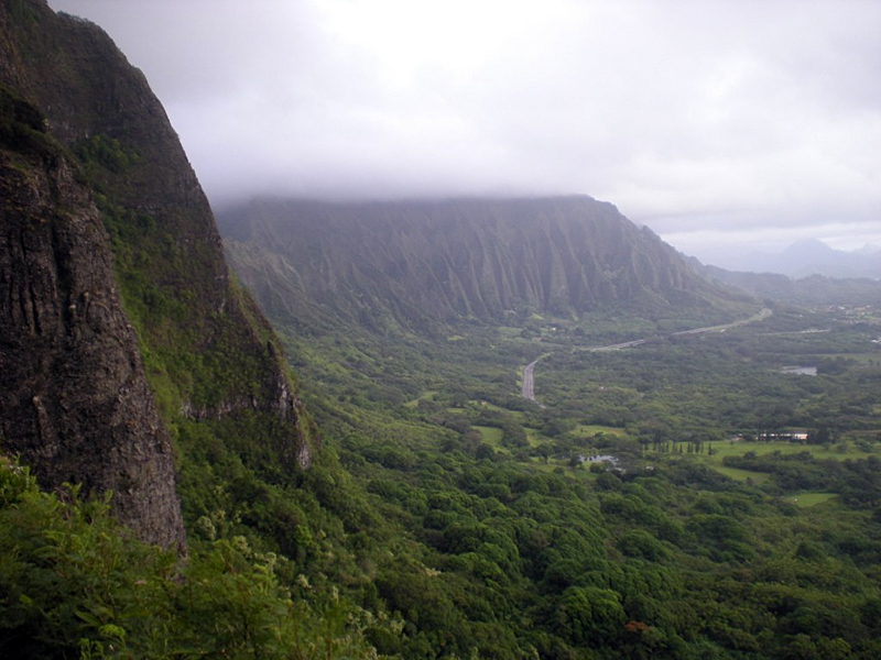 Nuuanu pali state park oahu hawaii EEUU