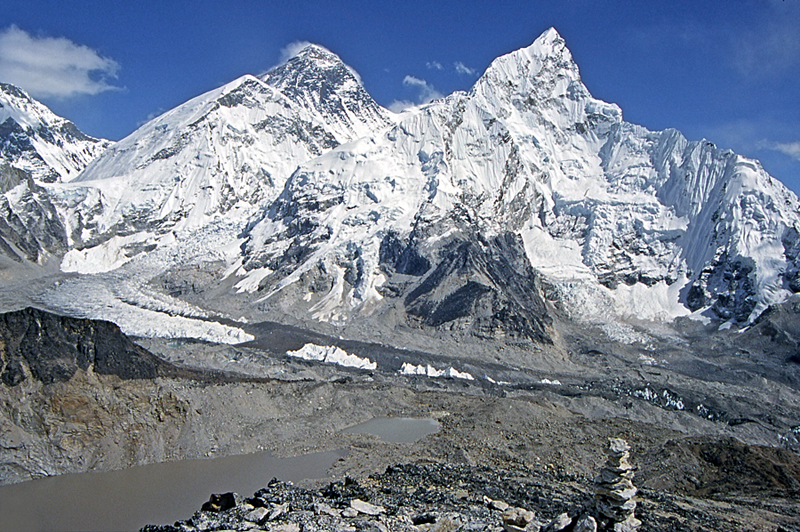 El pico Everest desde Kalapatthar