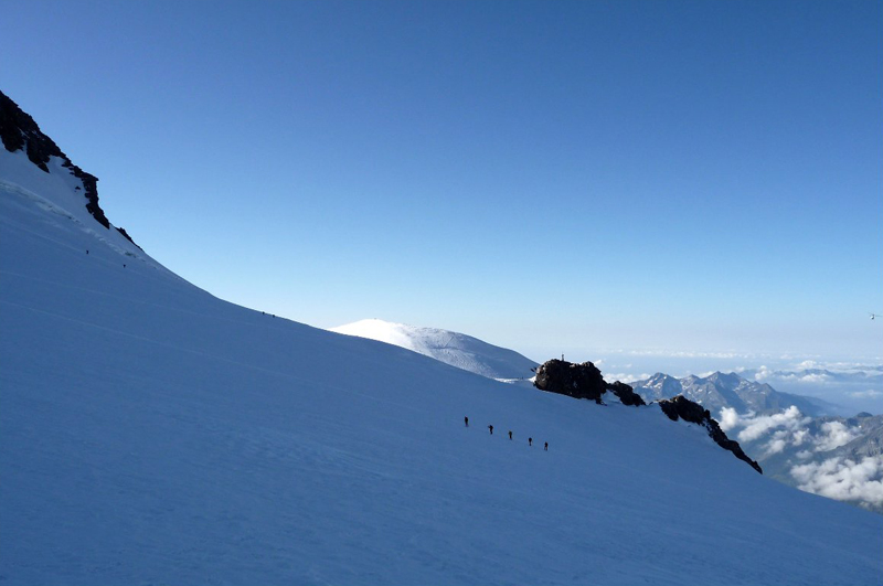 Alpes (Ascension glaciar Lys
