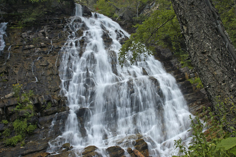 Waterton Bertha Falls
