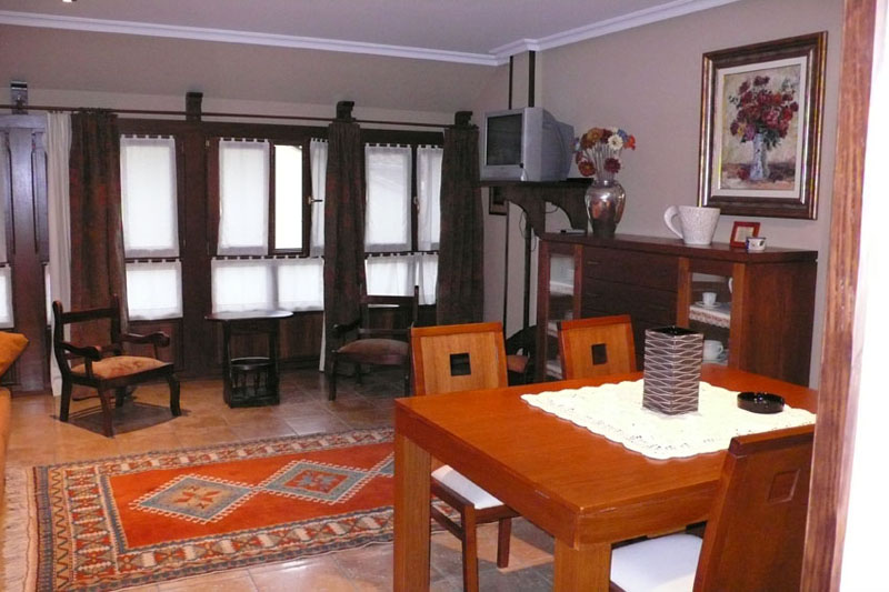 Interior de la casa rural
