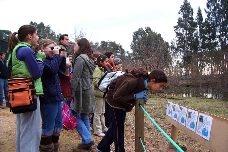 Grupo de visitantes