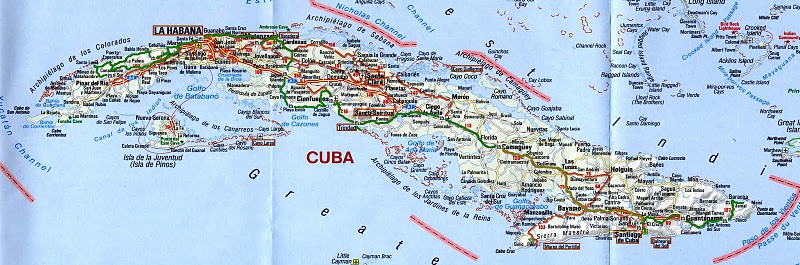 Mapa Cuba