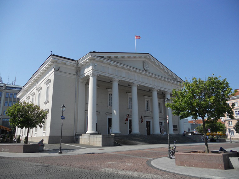 Ayuntamiento. Vilnius. Lituania.