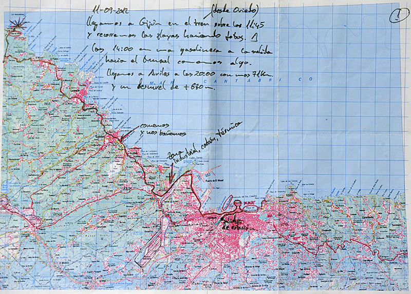 Mapa de la etapa