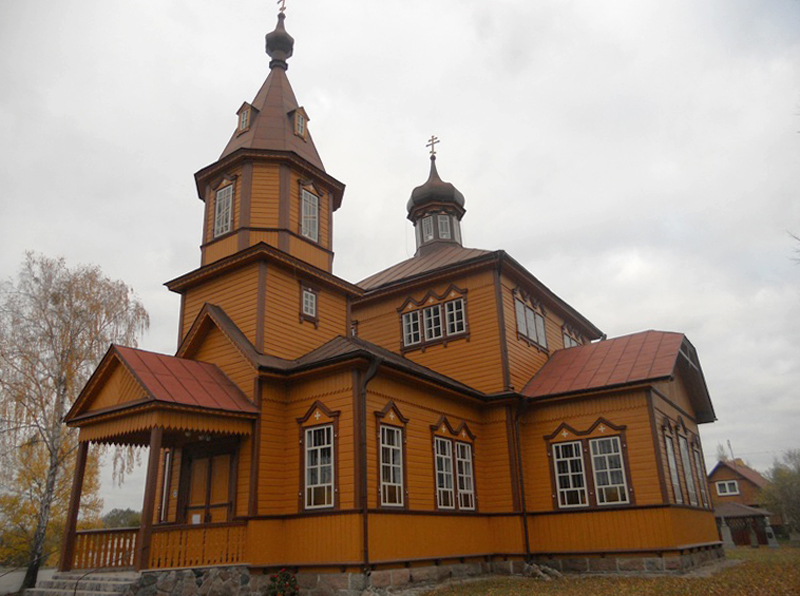 Iglesia ortodoxa. Juzkowy Grod. Podlasie (Polonia)