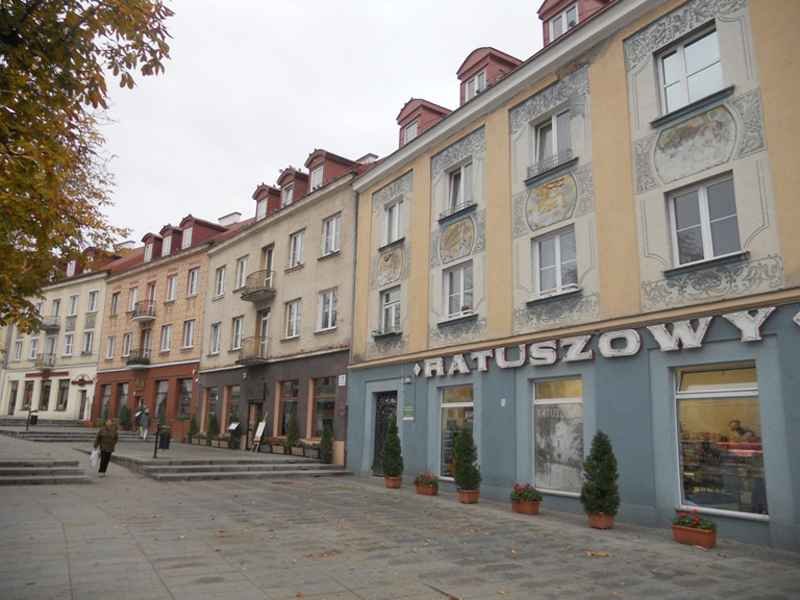 Plac Miejski. Białystok. Podlasie (Polonia)