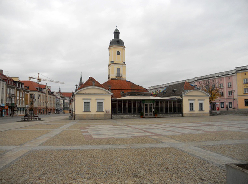 Plac Miejski. Białystok. Podlasie (Polonia)