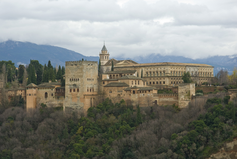La Alhambra y el palacio de Carlos V. Granada La Alhambra Granada
