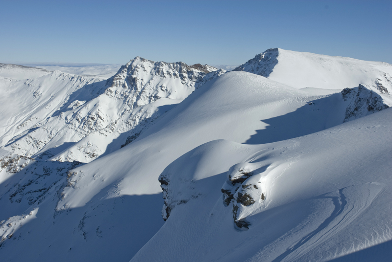 Picos de Los Machos, Mulhacén, Alcazaba, Sierra Nevada Sierra Nevada