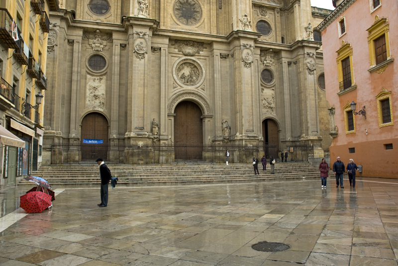 Plaza de Las Pasiegas. Catedral de Granada