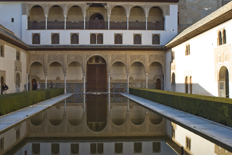 Patio de Arrayanes-La Alhambra España