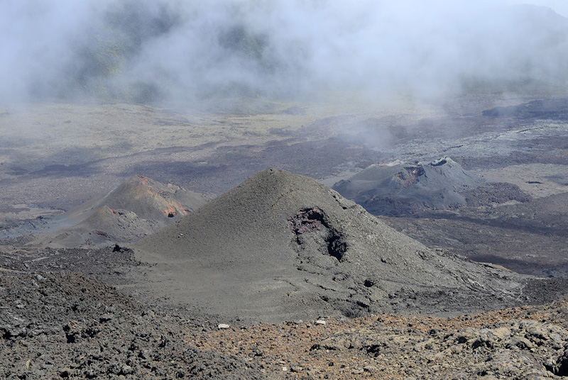 Caldera Fournaise, Isla de la Reunión Caldera Fournaise, Isla de la Reunión
