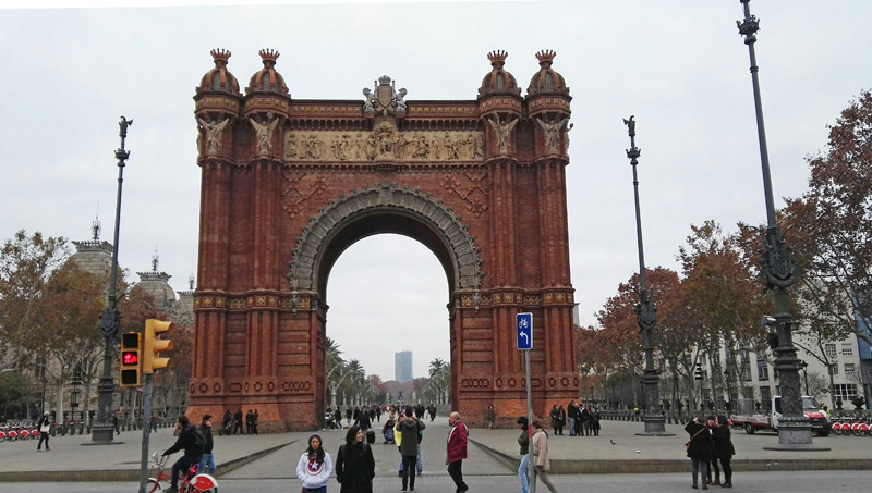 Arco del Triunfo, Barcelona Arco del Triunfo, Barcelona