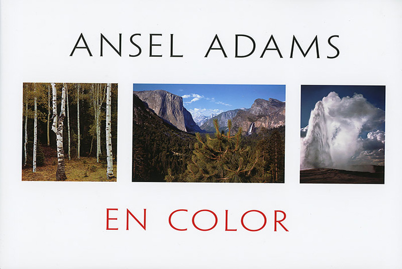 Portada del libros-Ansel-Adams en color Portada del libros-Ansel-Adams en color