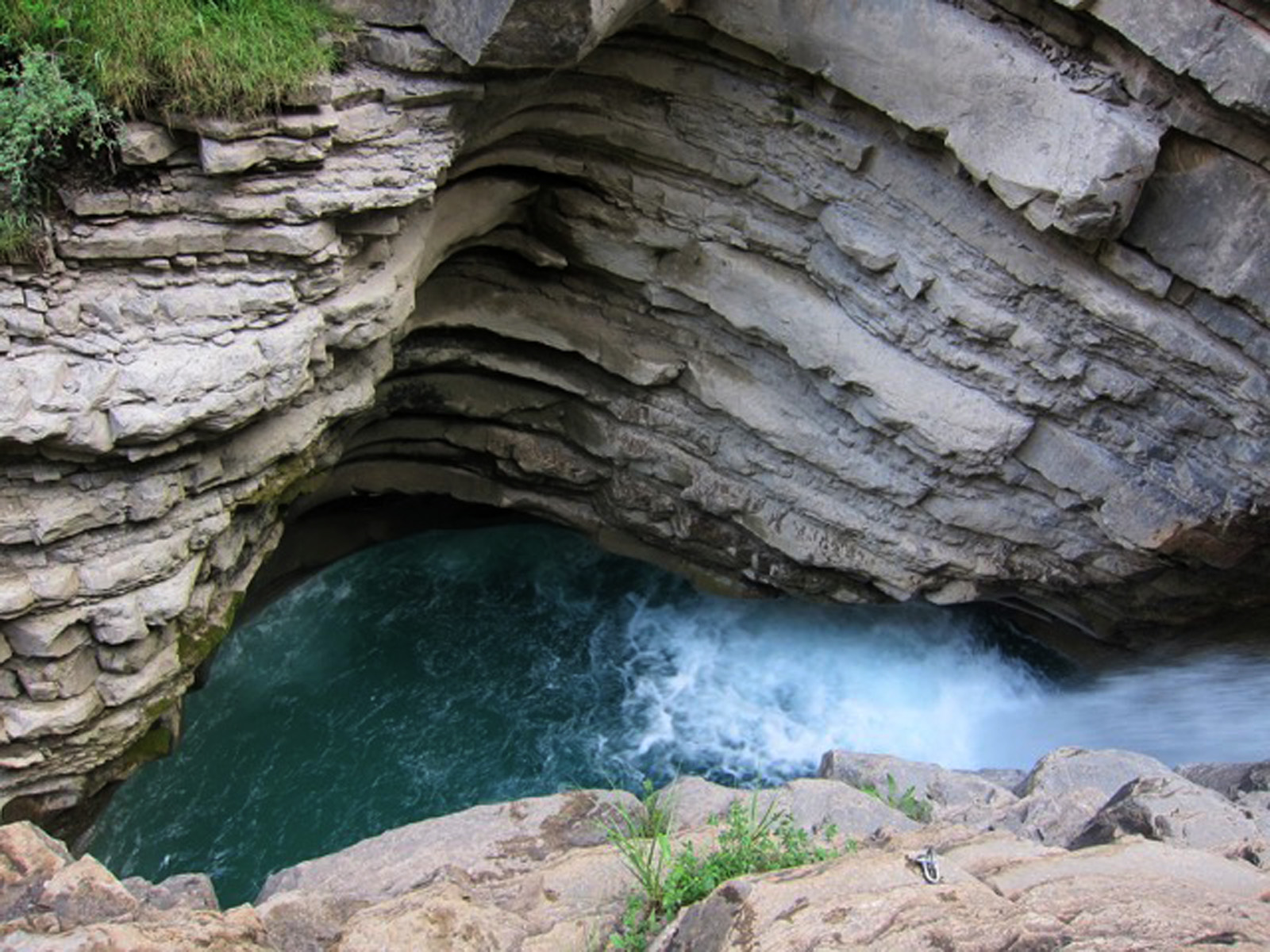 Cascada de Sorrosal en Broto. Vía Ferrata-Pirineos