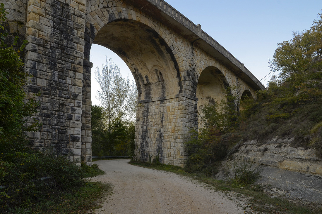 Puente vía verde a La Engaña-Burgos