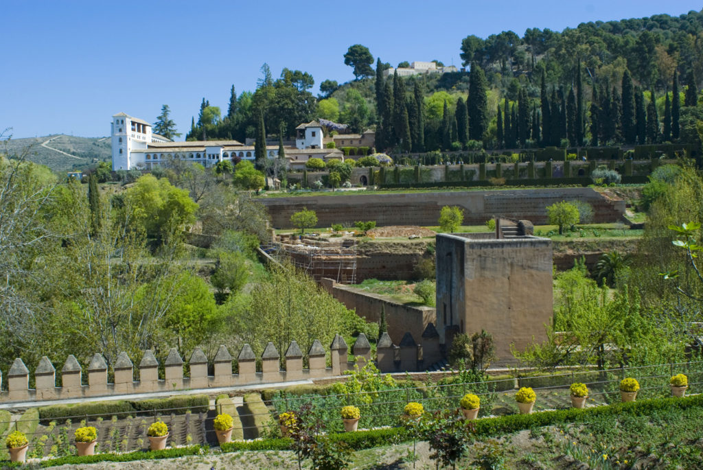 Jardines del Palacio Nazarí de los Infantes-Granada