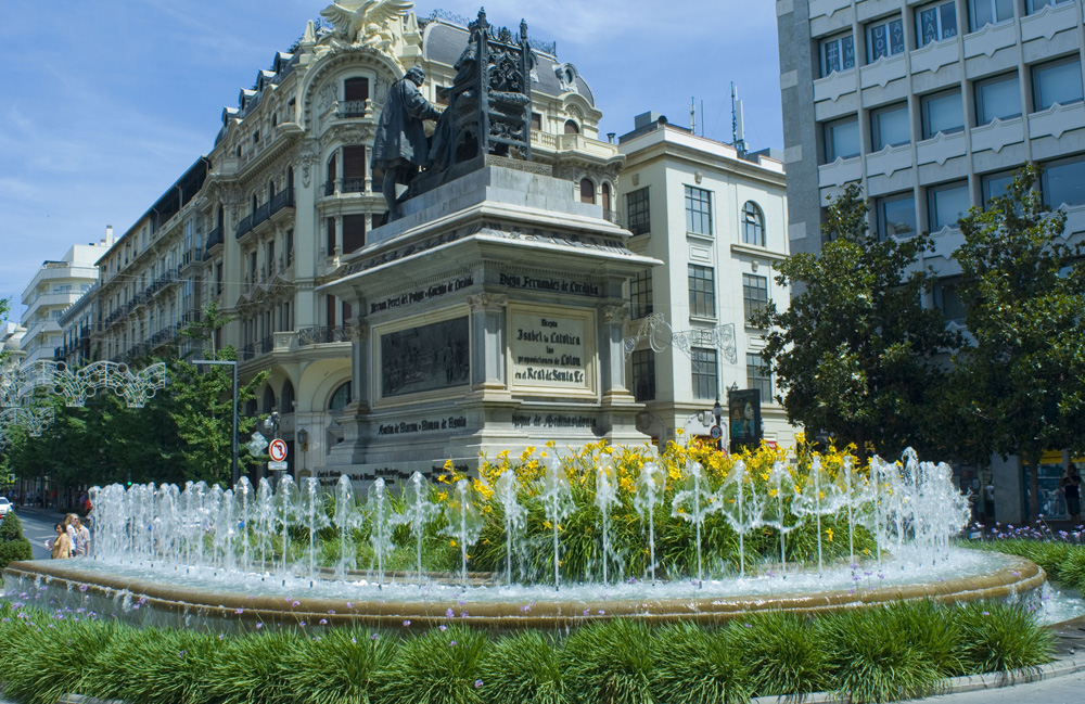 Plaza Isabela Católica-Granada