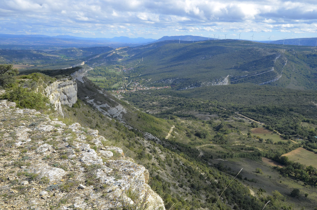 Vista desde Hazas de la Sierra-Burgos